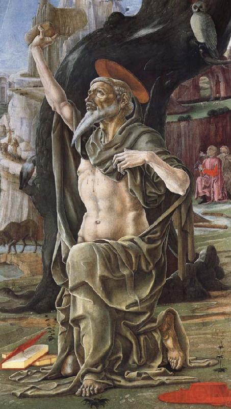 Cosimo Tura Saint Jerome in the Desert Norge oil painting art